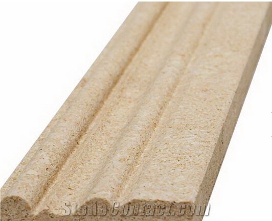Amarillo Fosil Limestone Slabs & Tiles, Spain Yellow Limestone