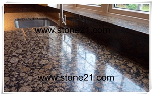 Baltic Brown Granite Kitchen Countertop, High Quality Of Baltic Brown Granite Countertops
