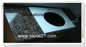 Baltic Brown Granite Kitchen Countertop, High Quality Of Baltic Brown Granite Countertops