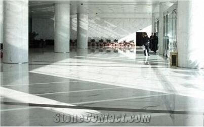 Bianco Carrara Marble Slabs & Tiles, Italy White Marble