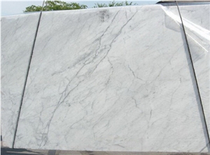 Bianco Carrara Marble Slabs & Tiles, Italy White Marble