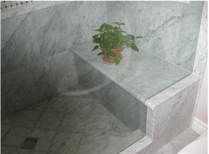 Bianco Carrara Marble Slabs & Tiles, Italy White Marble