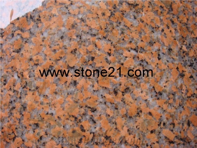 Crown Red Granite Column,China Red Granite