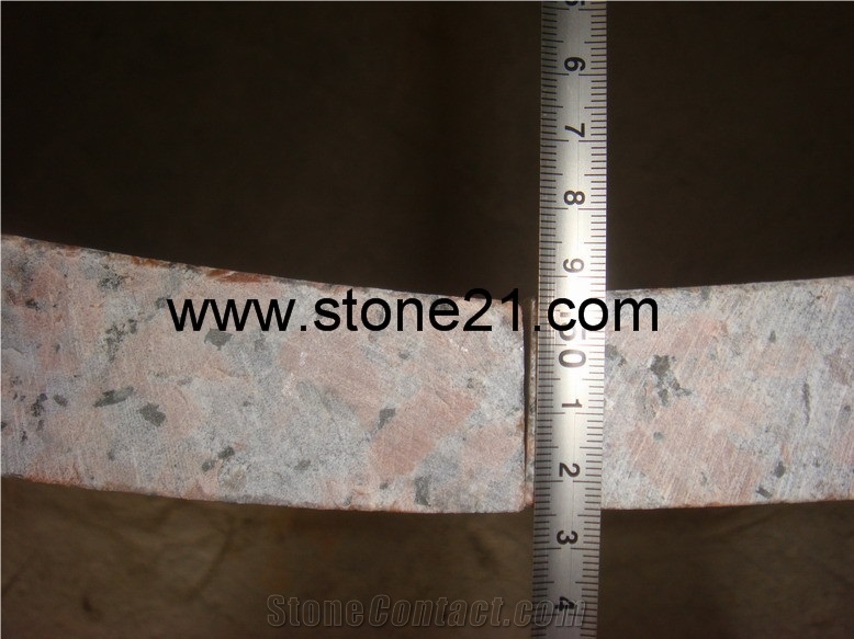 Crown Red Granite Column,China Red Granite