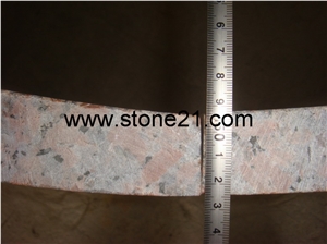 Crown Red Granite Column,China Red Granite
