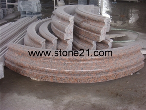 G562 Granite Column,China Red Granite Column,G562 Granite
