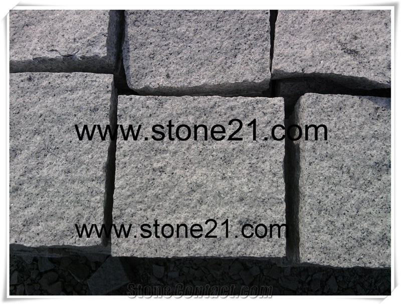 G603 Granite Cheapest Granite Price Cube Stone & Cobble Stone