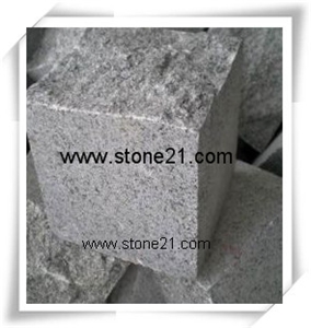 G603 Granite Cobble Stone,China Grey Granite Cobble Stone
