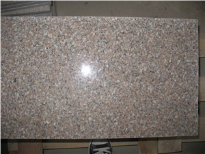 G681 Granite Slabs, Polished Sunset Red Granite