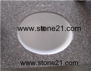 G687 Granite Kitchen Countertops, High Quality Of G687 Granite