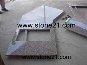 G687 Granite Kitchen Countertops, High Quality Of G687 Granite