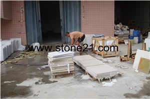 Pearl White Granite Blocks from Our Owned Quarry