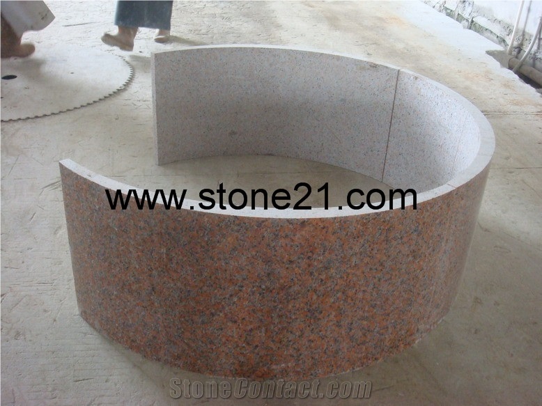Red Granite Column, Granite Column