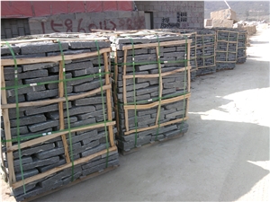 Sesame Black Granite Cobble,China Black Granite Cube Stone