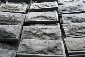 Sesame Grey Granite Mushroom Stone