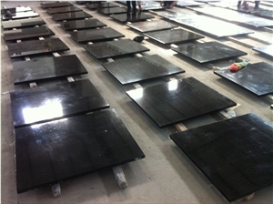 Black Galaxy Granite Kitchen Countertops