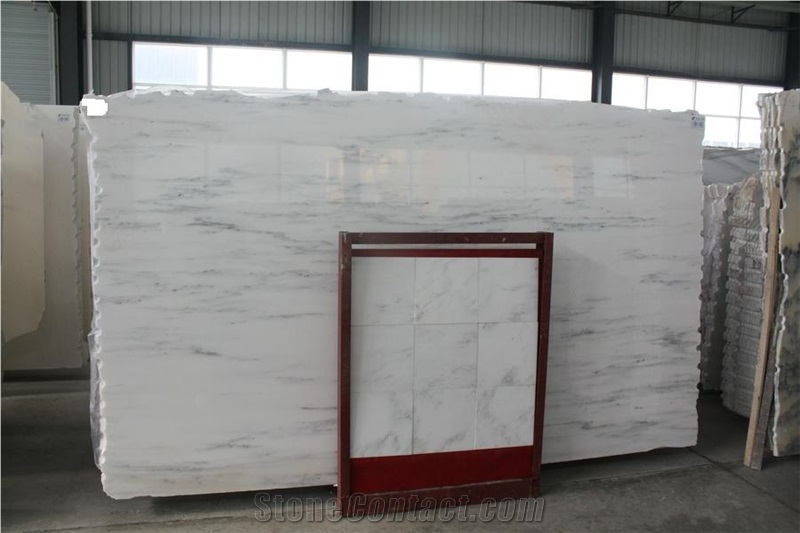 Oriental White Galaxy Marble Polished Tiles, High Quality Polished White Marble Machine Cutting Slabs