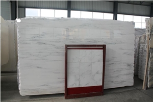 Oriental White Galaxy Marble Polished Tiles, High Quality Polished White Marble Machine Cutting Slabs