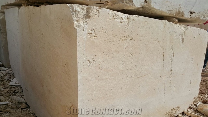 Classic Light Travertine Block