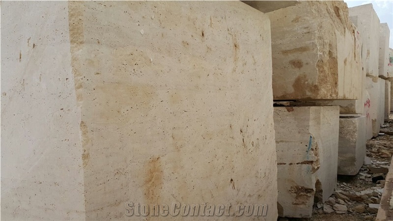 Classic Light Travertine Blocks