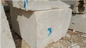 Ivory Travertine Block