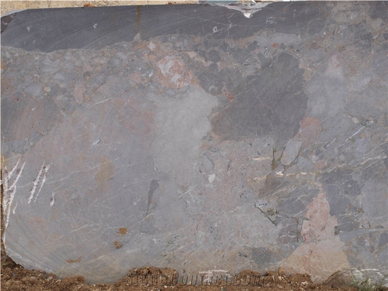 Kokkinovrachos Marble, Red-Rock Marble Blocks