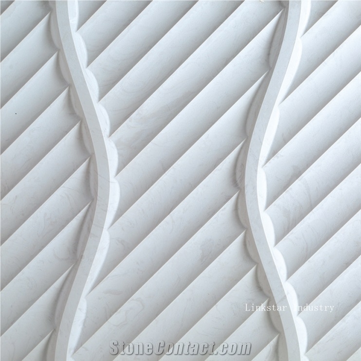 3D artistic sculptural stone wall art cladding tile