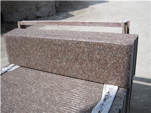 G687 Peach Red Granite Stairs & Steps