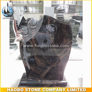Aurora Red Granite Monument, Red Granite Monument & Tombstone