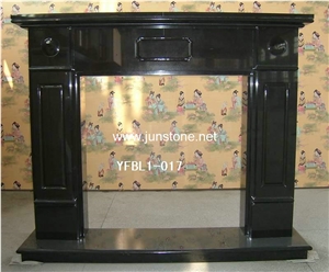 Absolute Black Granite Fireplace,Shanxi Black Granite Fireplace