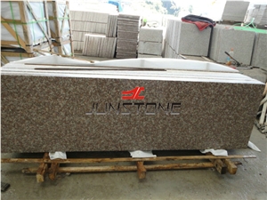 G687 Granite Countertop,China Peach Red Granite