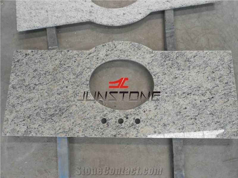 Giallo Santa Cecilia Light Granite Vanity Top