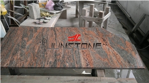 Multicolor Red Countertop/Red Granite Countertop/Indian Red Top