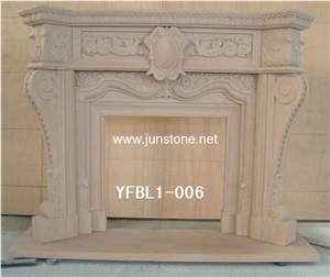 Yellow Sandstone Fireplace Yellow Sandstone Fireplace