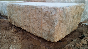 Ivory Gold Granite Block, India Yellow Granite