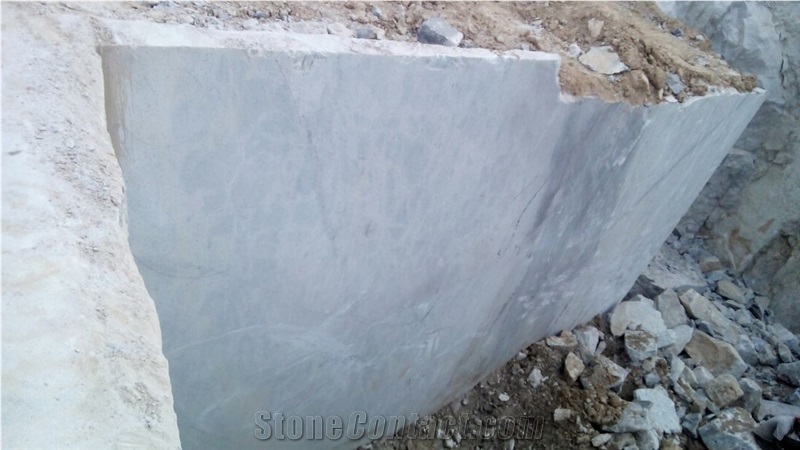 Kashmir White Granite Block, India White Granite