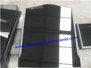 China Absolute Black Polished Monument & Tombstone, China Shanxi Black Polished Monument & Tombstone, China Absolute Black Polished Memorials & Headstones