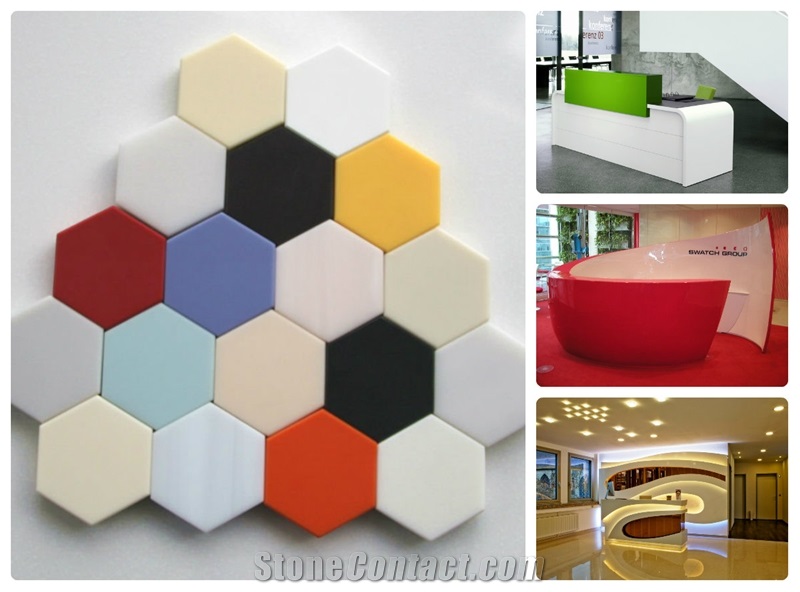 Artificial Stone Artificial Marble Slabs Design Reception
