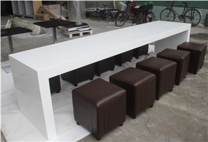 custom design high quality marble dining table for home furniture with stainless steel base for sale