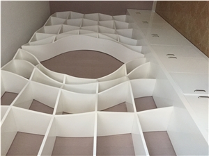 Manmade stone home/office decoration wall hung design bookself space saving bookself Manmade stone home/office decoration wall hung design bookself space saving bookself