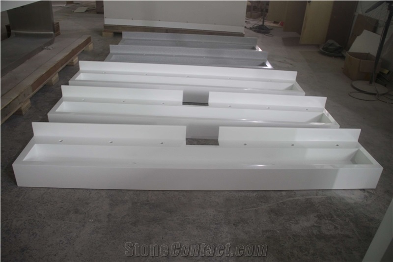 Quartz Stone Solid Surface Wash Basins