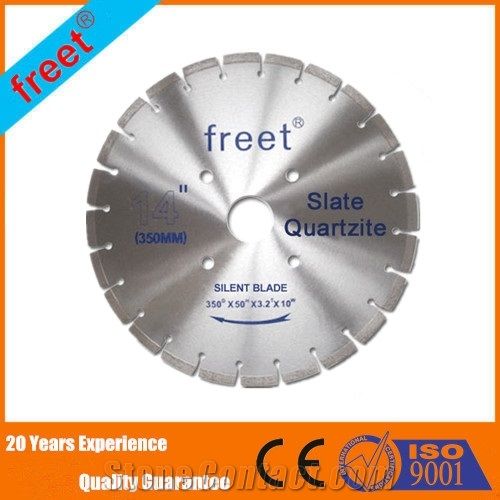 Efficient Cutting Quartzite Silent Saw Blade