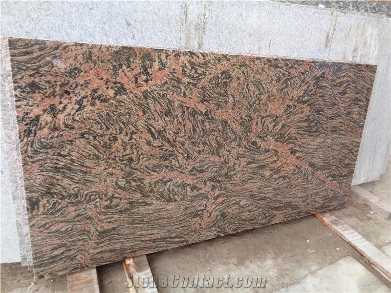 Tiger Skin Yellow Granite ,Tiger Skin Granite Slabs, India Yellow Granite Slabs