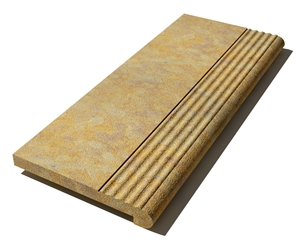California Coping 610x250x30 mm, Prof. E4, Sandblasted