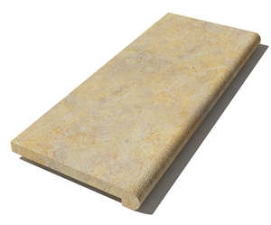 California Coping 610x250x30 mm, Prof. F4, Sandblasted