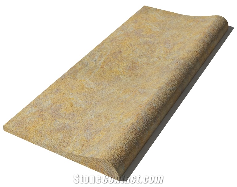 California Coping 610x250x30 mm, Prof. S0, Sandblasted