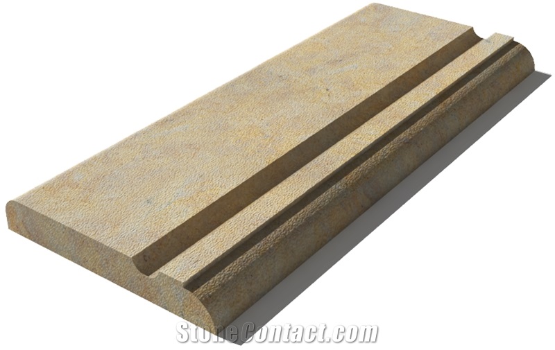 California Pool Coping 610x250x30 Mm, Prof. A1, Sandblasted