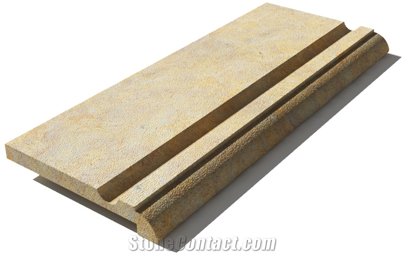 California Pool Coping 610x250x30 Mm, Prof. A4, Sandblasted