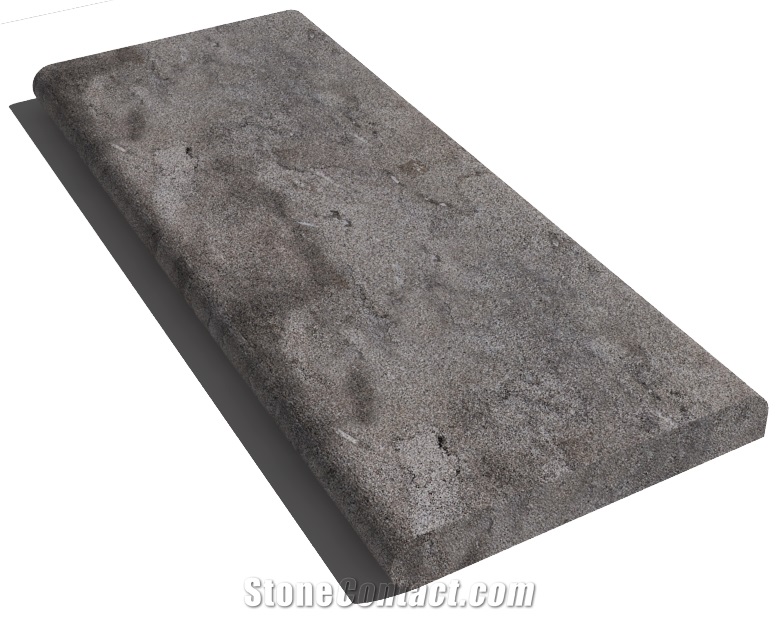 Grey East Coping 610x250x30 Mm, Prof. F1, Sandblasted