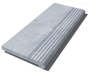 Kavala Coping 610x250x30 mm, Prof. E4, Sandblasted